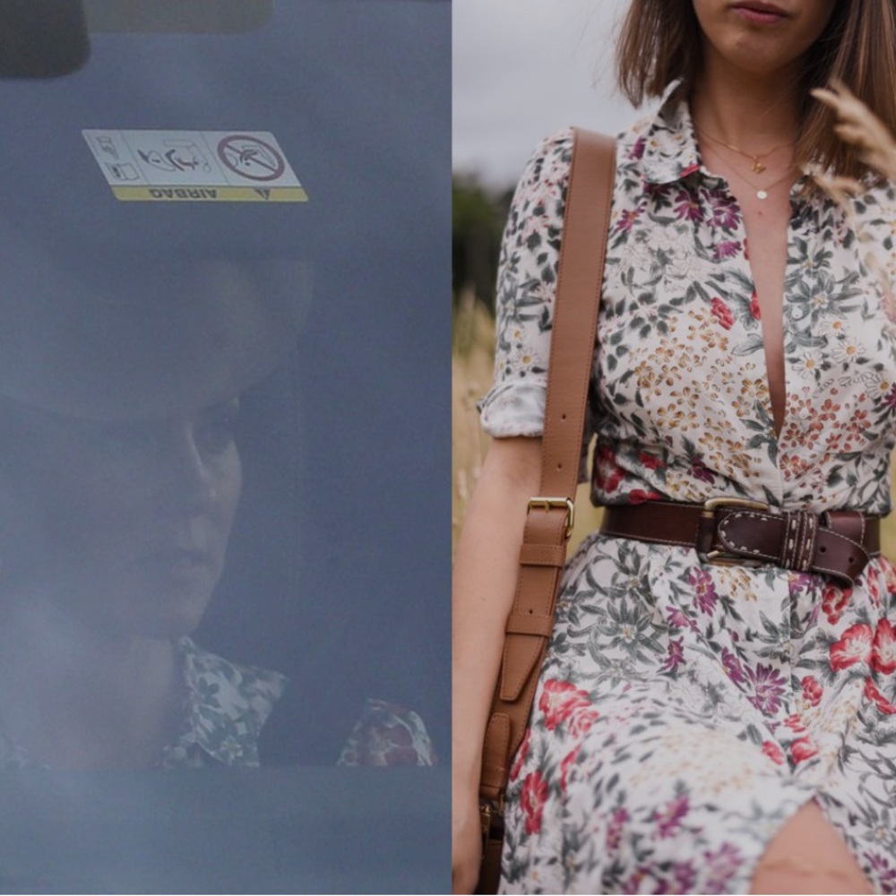 Zara Floral Dress ASO Kate Middleton
